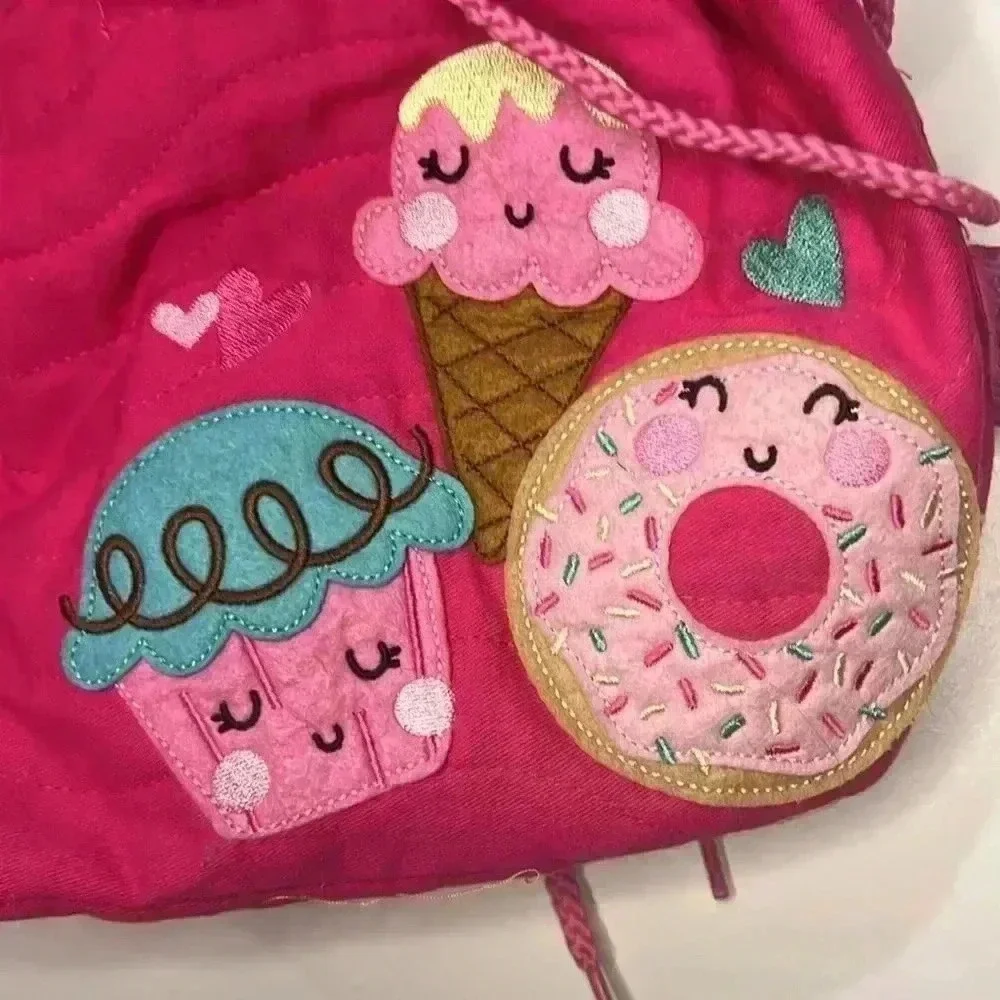 STEPHEN JOSEPH PINK & TEAL MINI BACKPACK